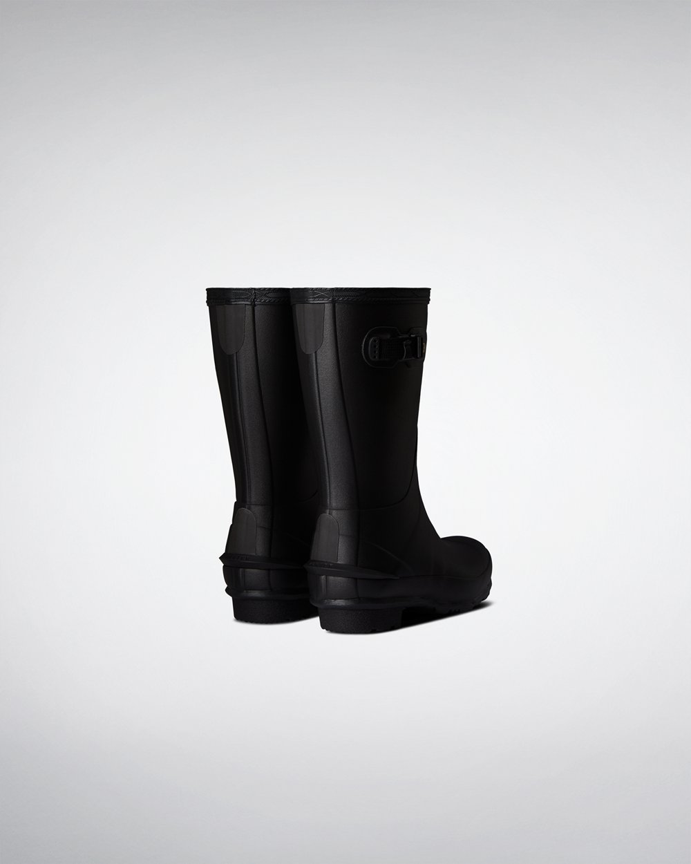 Kids Rain Boots - Hunter Norris (48CLWQIUY) - Black